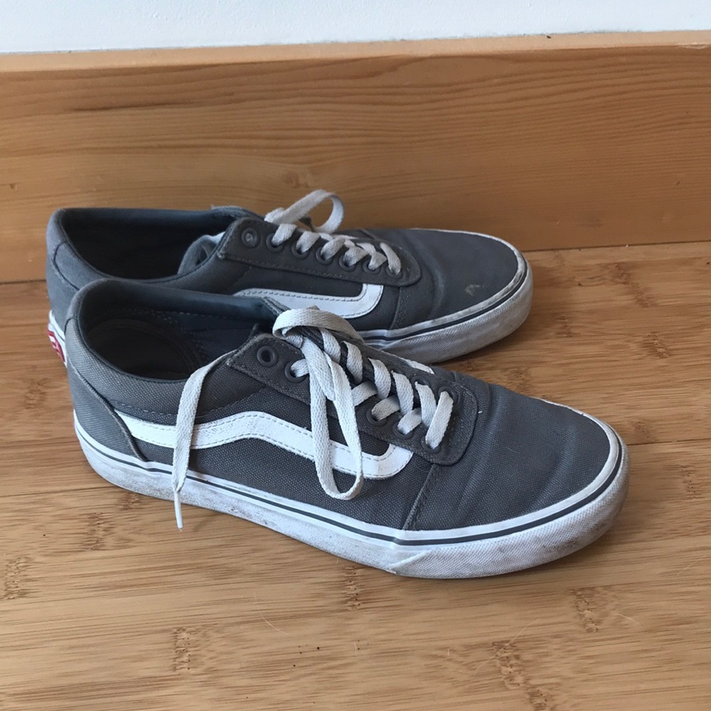 Vans Grey skater shoes